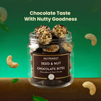 Chocolate nuts & seeds bites