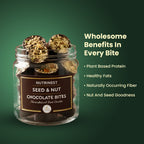 Chocolate nuts & seeds bites